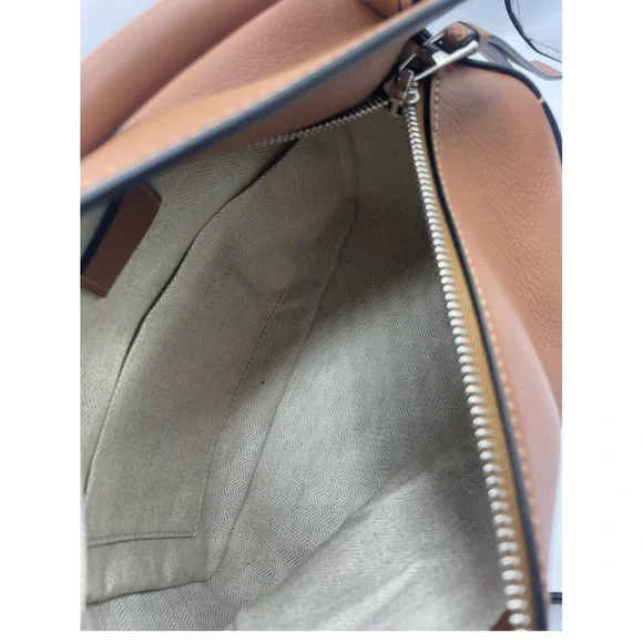 Loewe small tan calfskin puzzle bag - Picture 10 of 12